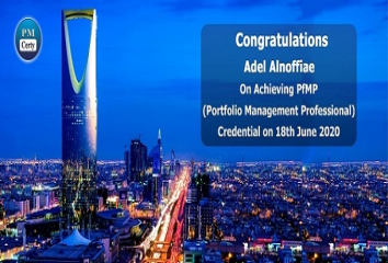 Congratulations Adel on Achieving PfMP..!